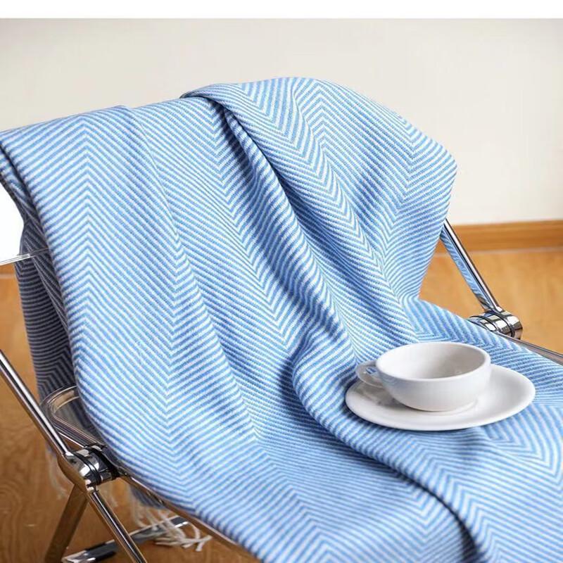 Acryl Strick Überwurfdecke