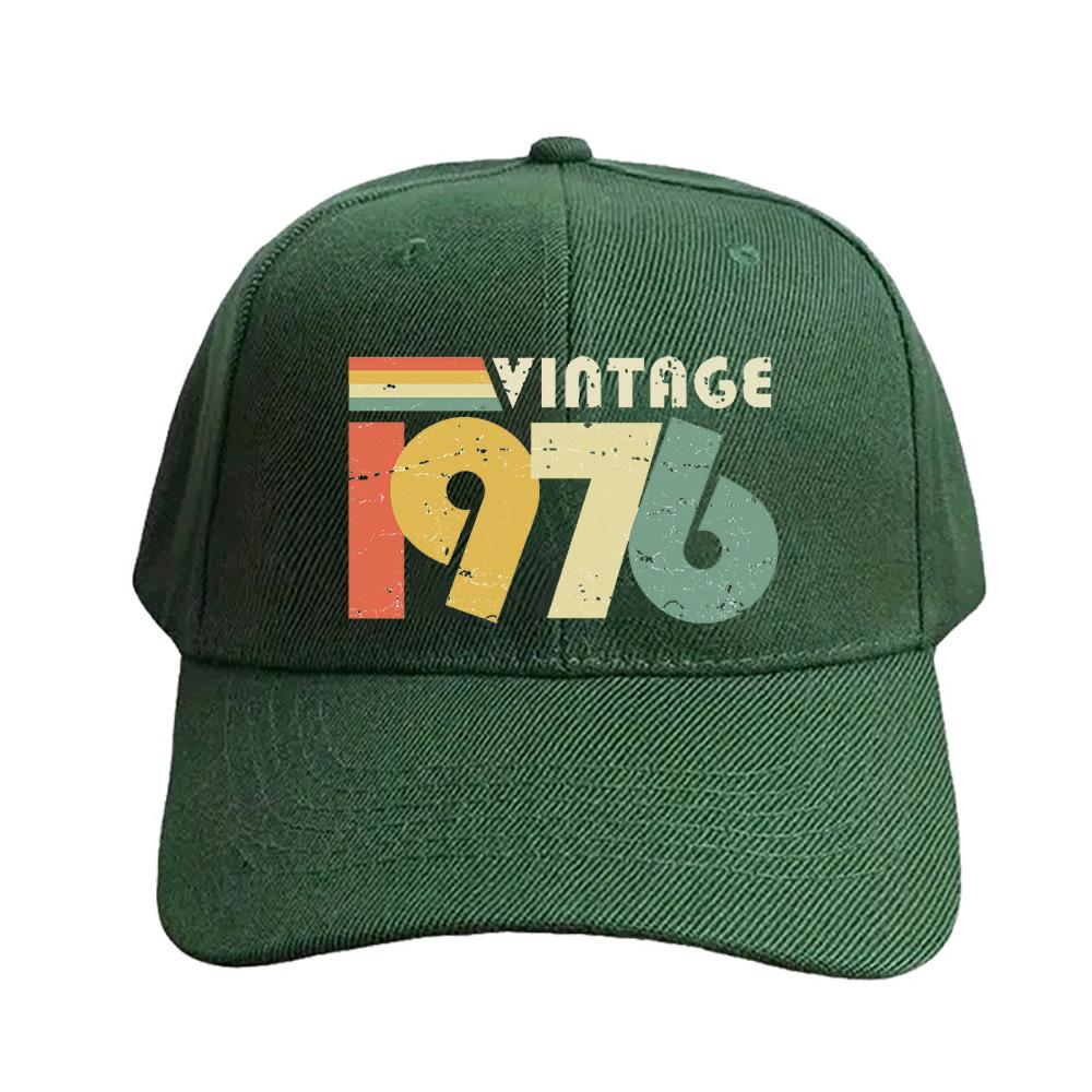 Vintage th Birthday Gift Distressed Cap Man Adult Hat Fashion Casual Adjustable Printed Baseball Caps Trucker Cap