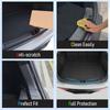 For Tesla Model Y Juniper Launch Trunk Sill Plate Protector TPE Trunk Mat Cover Rear Bumper Guard Pad Anti-scratch Accessories