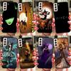 Halloween Moon Witch Horror Case For Samsung Galaxy S22 Ultra S8 S9 S10 Note 10 Plus Note 20 S21 Ultra S20 FE Cover