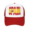 Summer Mesh Sun Hats The coat of arms of Spain Summer Baseball Cap Fashion Trucker Hat UnisexTeens Design Snapback Cap