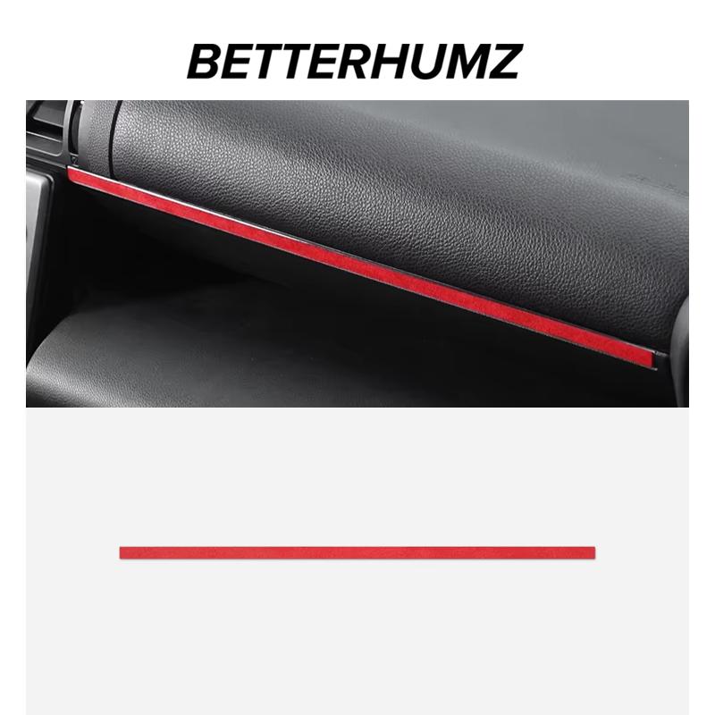 For Subaru BRZ/Toyota GR86 2025- Made of Alcantara Carbon Fiber Dashboard Trim Sticker Co-pilot Decor Car Interior Accessories