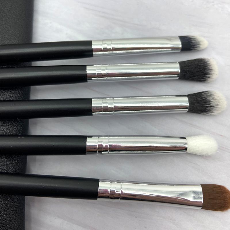 Neues Make-up-Pinsel-Set mit 11 Lidschattenpinseln Weiche Fasern Grobe Borsten Premium-Werkzeuge Augenbrauenpinsel Nasenschattenpinsel