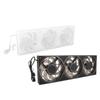 360mm 3 In 1 Computer Case Fan 5V ARGB 2200RPM 4 Pin PWM MFDB Dynamic Pressure Bearing 7 Blades Quie