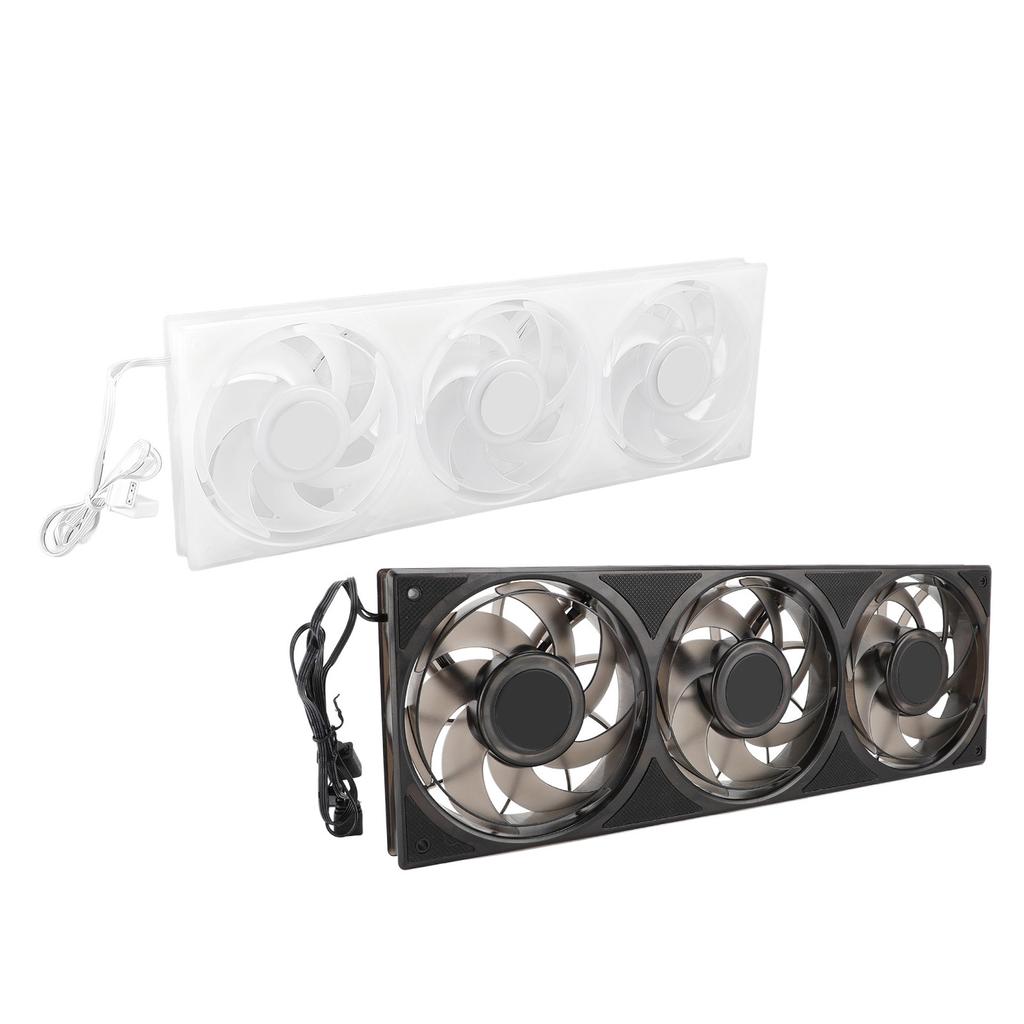 360mm 3 In 1 Computer Case Fan 5V ARGB 2200RPM 4 Pin PWM MFDB Dynamic Pressure Bearing 7 Blades Quie