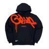 3D Letter Print Hoodie Loose Fit Streetwear Sweatshirt Teens Casual Daily Wear
