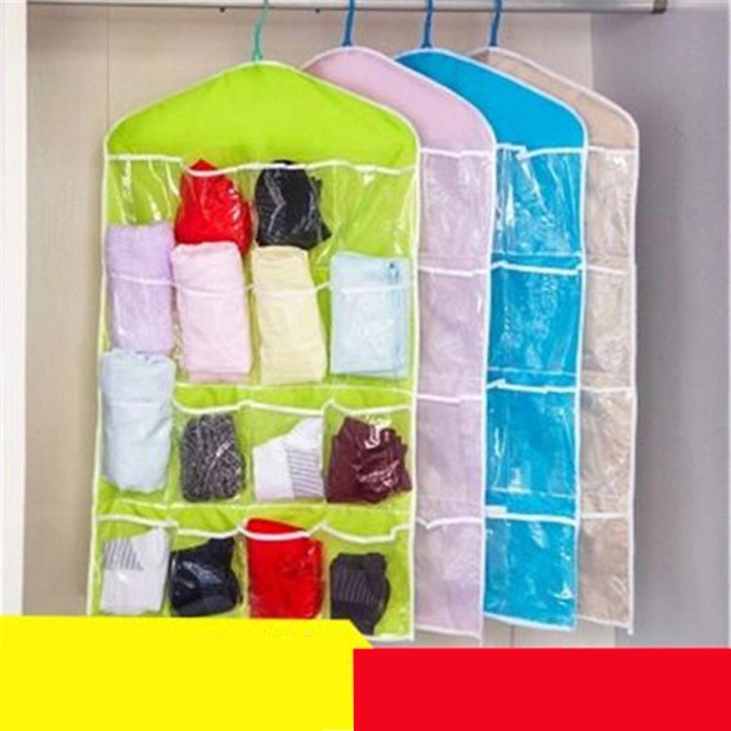 16 Pockets Over Door Hanging Bag Shoes Rack Hangers Home Storage Bags Organizer 16 Pockets Over Door Hanging Bag Shoes Rack Hangers Home Storage Bags Organizer