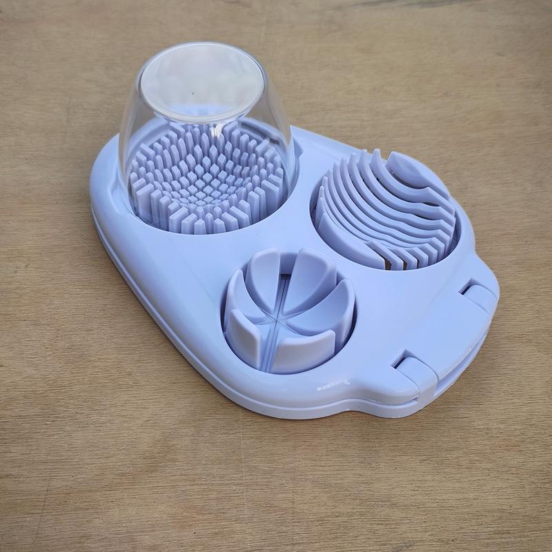 Three-in-One 430 Stainless Steel Egg Slicer & Petal Cutter Tool