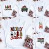 Women Casual Loose Christmas Tee Merry Xmas Tree Print Tshirt Daily Streetwear Retro Lucky Deer Graphic Top Aesthetic Tshirt