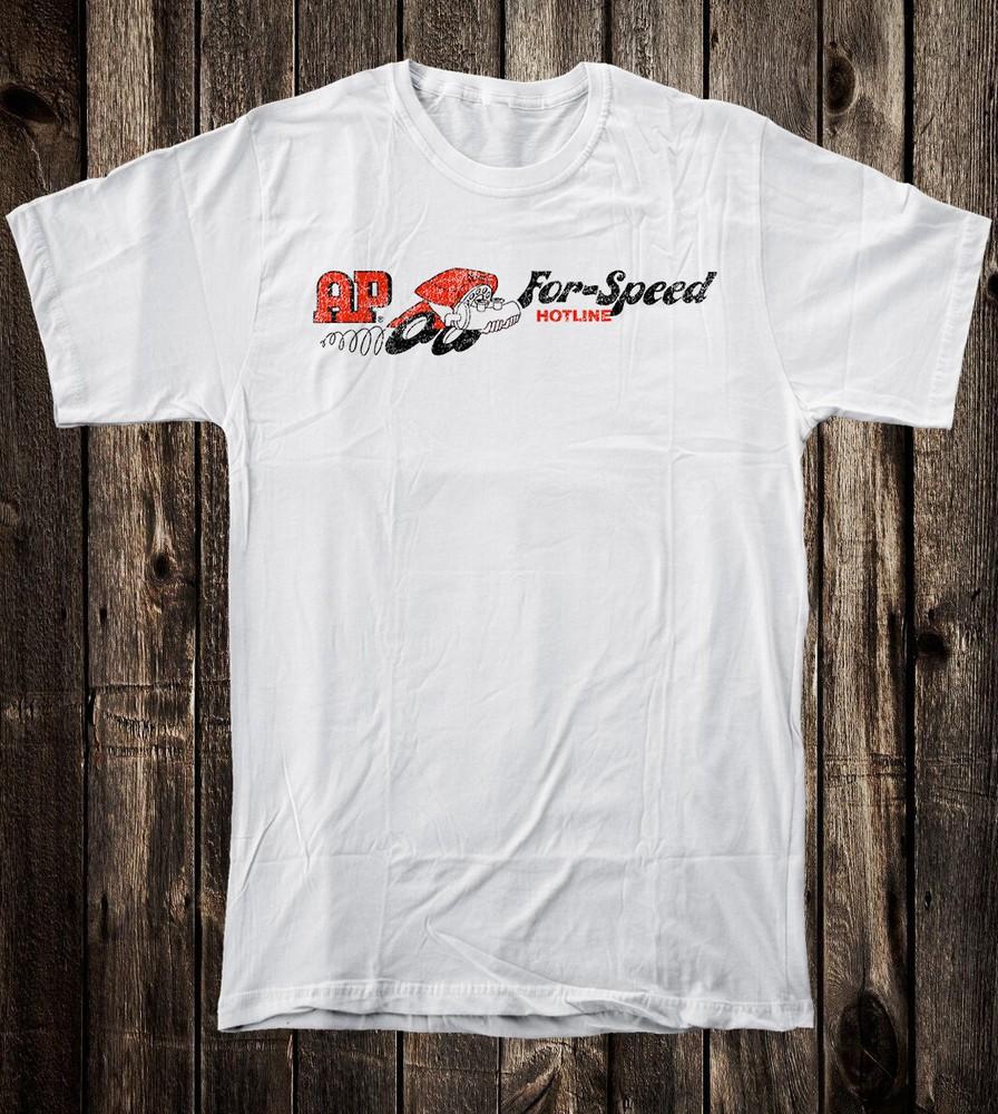 Retro Hot Rod Tee T Shirt Drag Race AP For Speed Hotline Unisex T-Shirt XL
