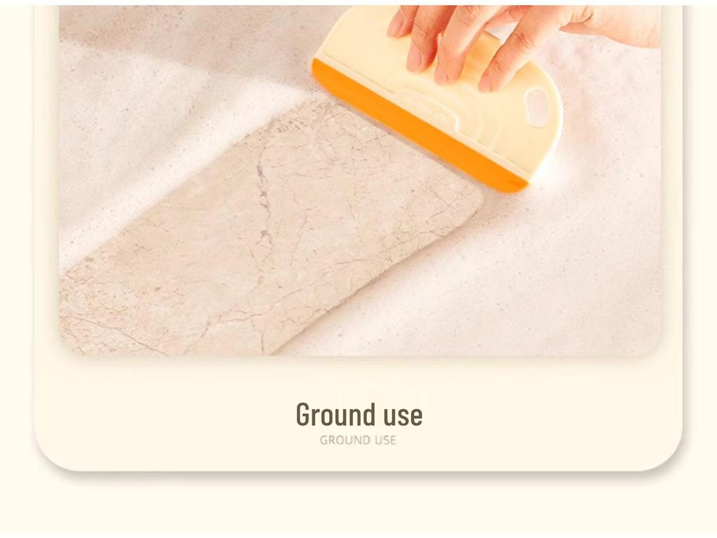 Mini Silicone Bathroom Squeegee Glass & Countertop Cleaning Tool