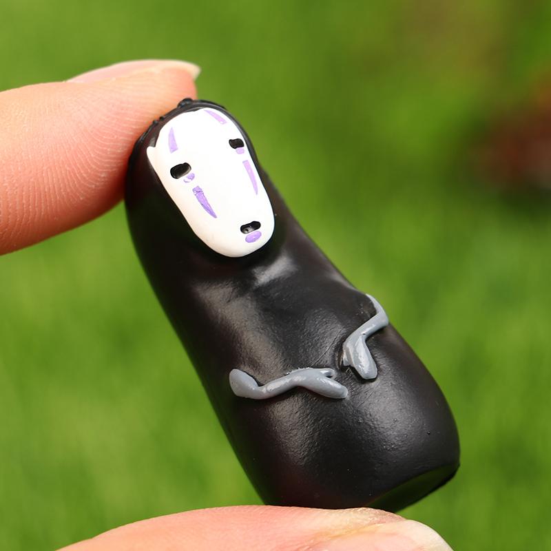 Spirited Away No Face Man Vinyl Action Figure Miyazaki Hayao Anime Model Toys Gift