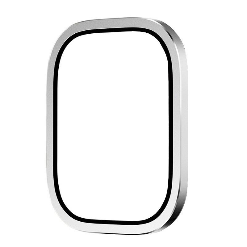 Apple Watch Ultra HD Tempered Film & Titanium Alloy Frame Bezel Protector 49mm