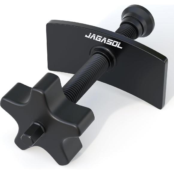 Heavy Duty Brake Pad Spreader, Disc Brake Pad Tool, Universal Brake Caliper Compression Tool, Caliper Piston Compressor Tool with Swivel Joint, Solid