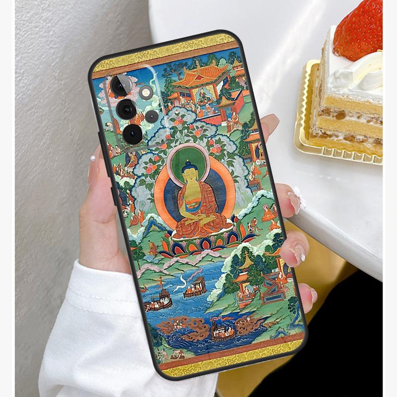 Shakyamuni Buddha Case For Samsung Galaxy A55 A35 A15 A14 A34 A54 A73 A53 A33 A23 A13 A12 A32 A52 A51 Cover