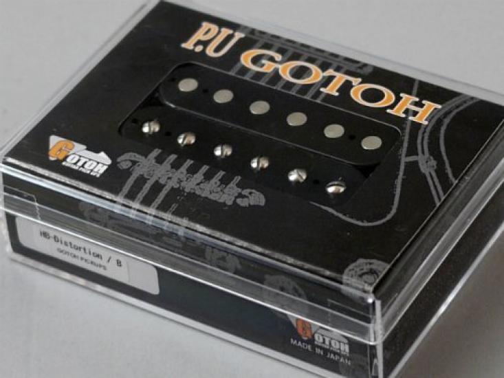 

Японский хамбакер для бриджа, цвет черный [GOTOH Pickups] HB-Distortion (для заднего) ГТПУ-HB-DST-B