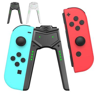 For Switch OLED Joy-Con Charging Grip Type C Controller Charger with Indicators Handle Connector for Nintendo Switch OLED Model