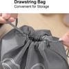 12PCS Shoe Bags, Large Thickened Non-woven Fabric Travel Shoe Bag, Dust-proof Drawstring Shoe Travel Bag for Packing/Home