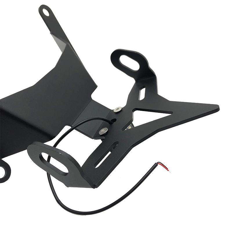 Motorcycle License Plate Holder Tail Light Bracket Tidy Fender Eliminator For Honda CB650R CBR650R CB CBR 650R 2019 2020