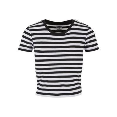 Urban Classics Womens/Ladies Striped Short T-Shirt