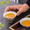 Exquisite Jingdezhen Enamel Teacup Gift Set - Six Kung Fu Tea Cups