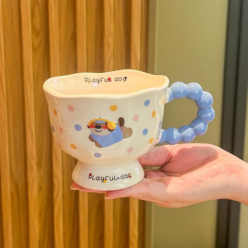 

Birthday gift, girls give friends, girlfriends, ceramic mugs, boys drinking cups, practical souvenirs, gift box 401-500ml