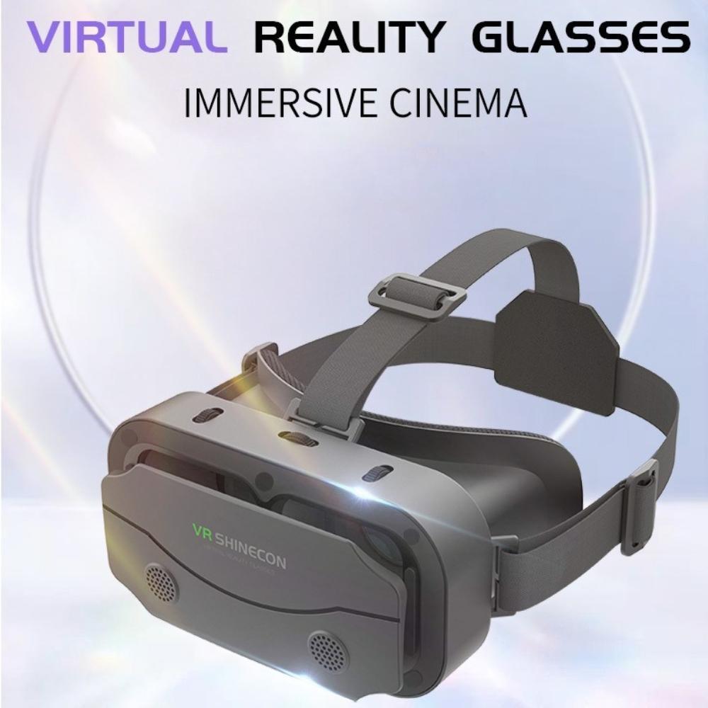 3D Virtual Reality Glasses  - Smartphone Compatible VR Headset for Immersive Movie Watching & Gaming, 100° Panorama Digital VR Goggles