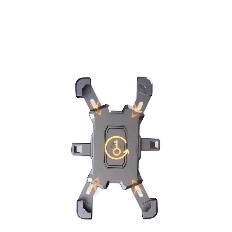 New electric vehicle mobile phone navigation holder for motorcycles, electric scooters, and bicycles, fixed and shockproof