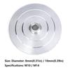 3/4 Inch Sanding Disc Backing Pads M14 M10 Backing Holder Diamond Polishing Pad Aluminum Base Self-adhesive Hook Loop