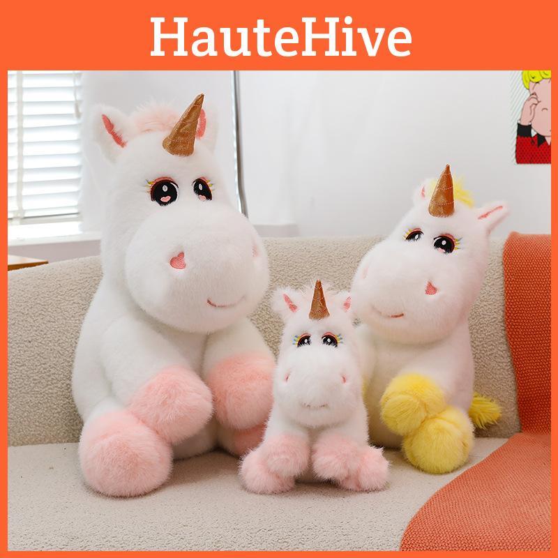 Toy Plush Unicorn Animal Stuffed Doll Cartoon Bedroom Decoration Kids Gifts