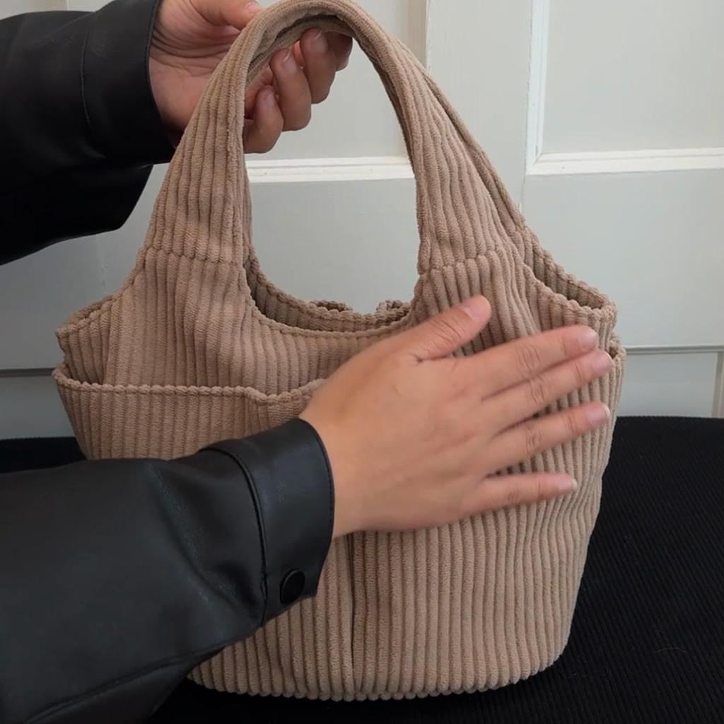 Corduroy Handbag Women's Shoulder Bag