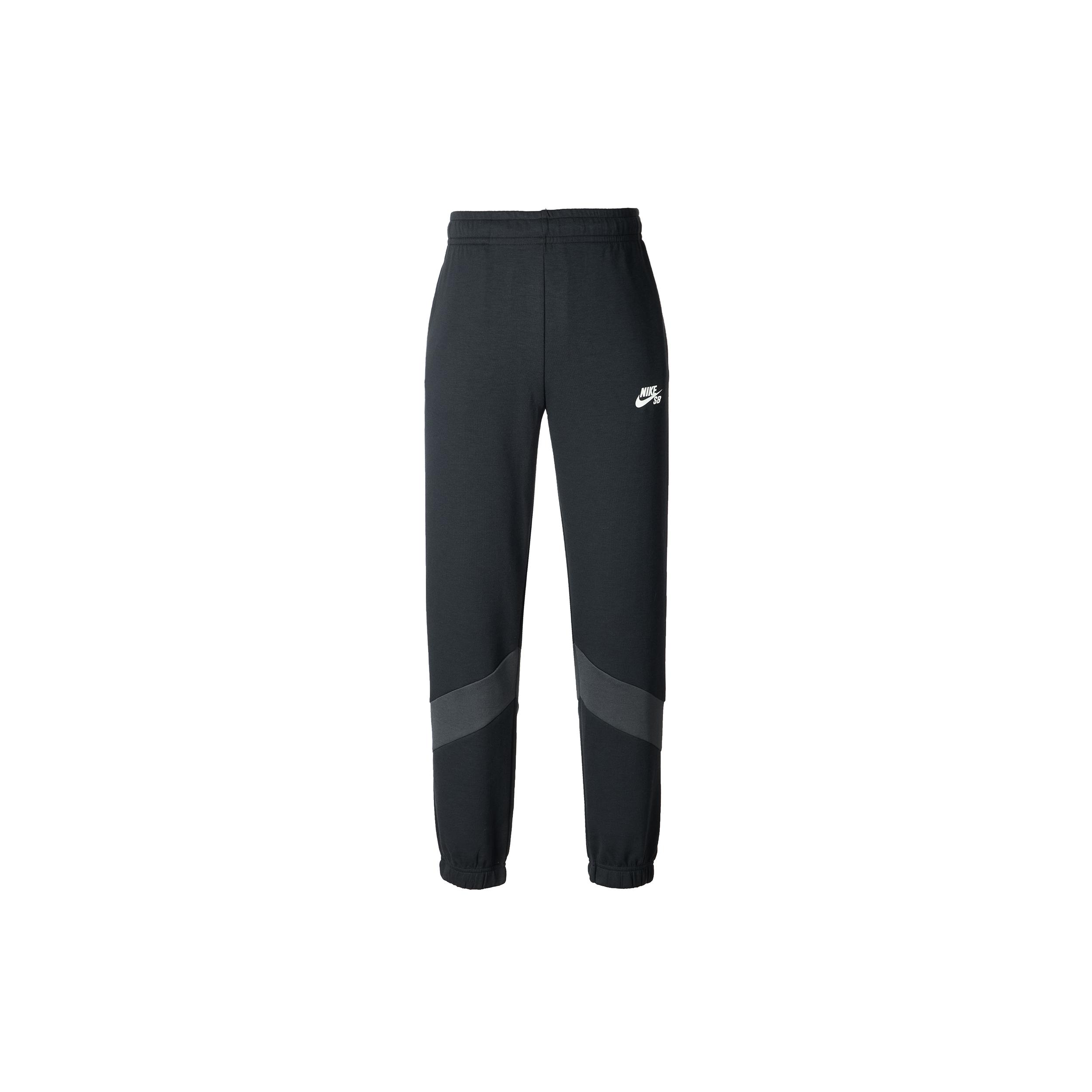 Мужские вязаные спортивные штаны Nike Черные Умеренные Спортивные штаны AT3502-011 S