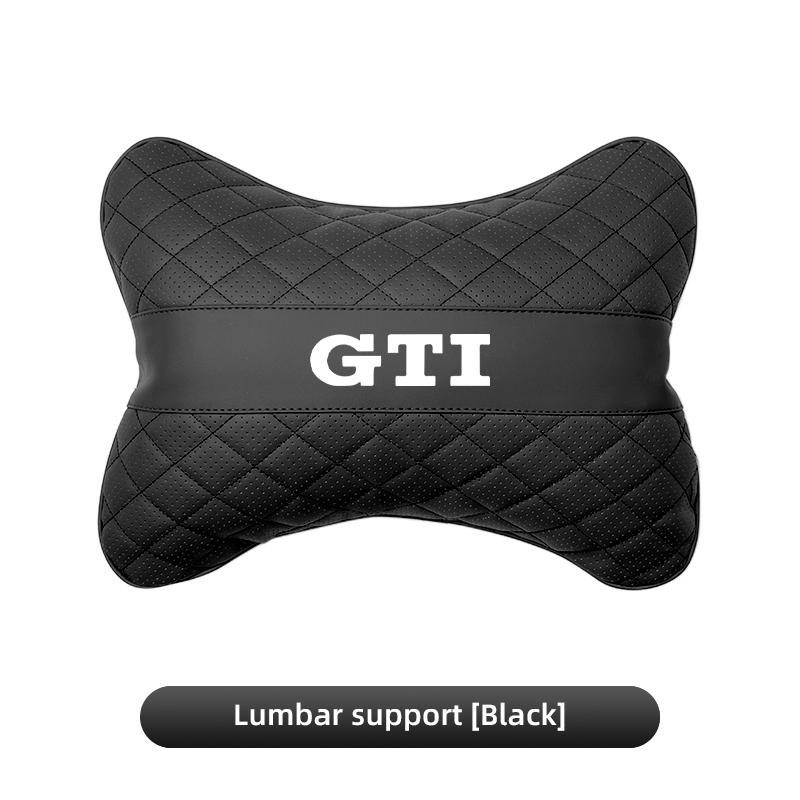 Car Seat Head Support Cushion Lumbar Pillow Interior Accessories / Hub Cap For VW R Golf Touran Octavia Motion GTI Polo Auto MK7