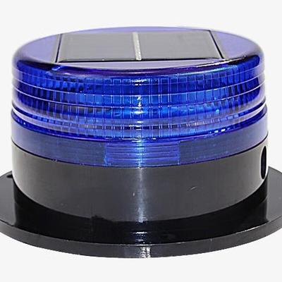 OLOMM Solar Powered Magnetic Warning Signal Light