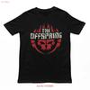The Offspring Skull Logo Mens T Shirt Rock And Roll Music Classic New Black Vintage Washed Graphic Breathable Designer Clothes
