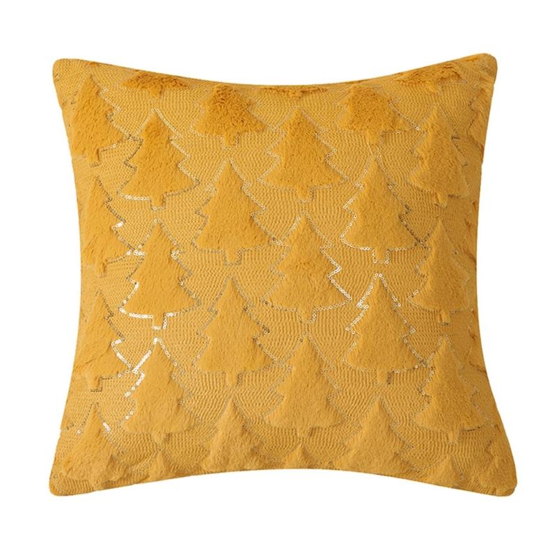 Warm Pillow Covers 18x18Inch, Soft Throw Pillowcases Christmas Pillow Covers for Holiday Decoration 45x45cm