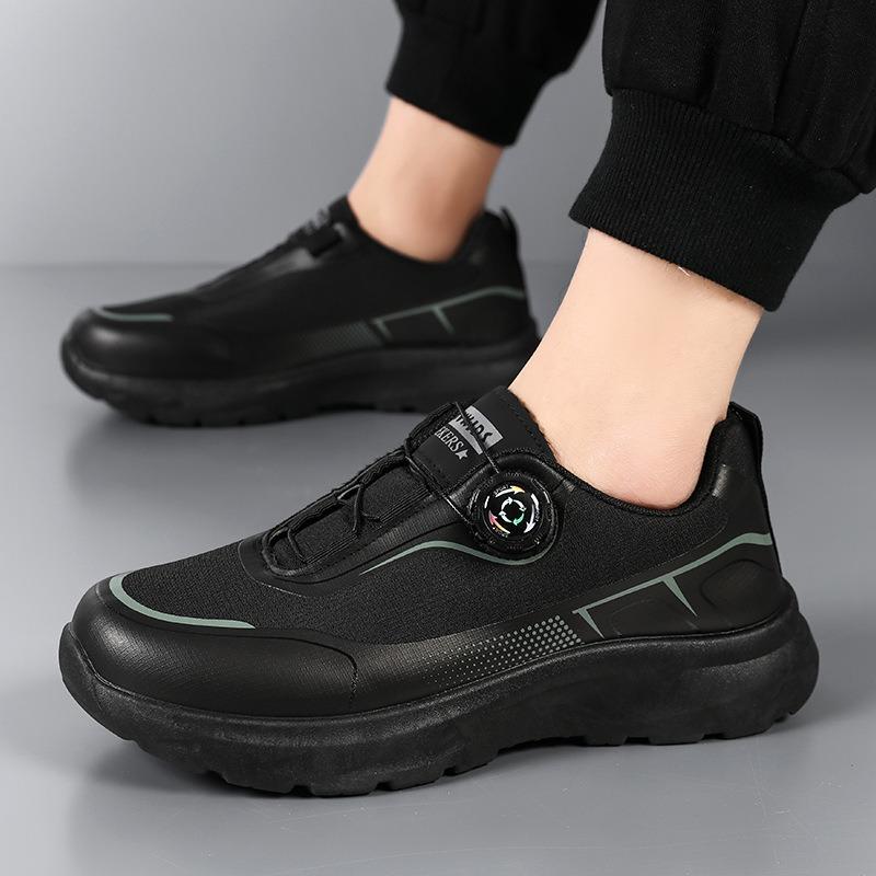 Men's Spring Twist-lock Casual Sports Shoes, Outdoor Hiking Breathable Versatile Running Shoes for Men.