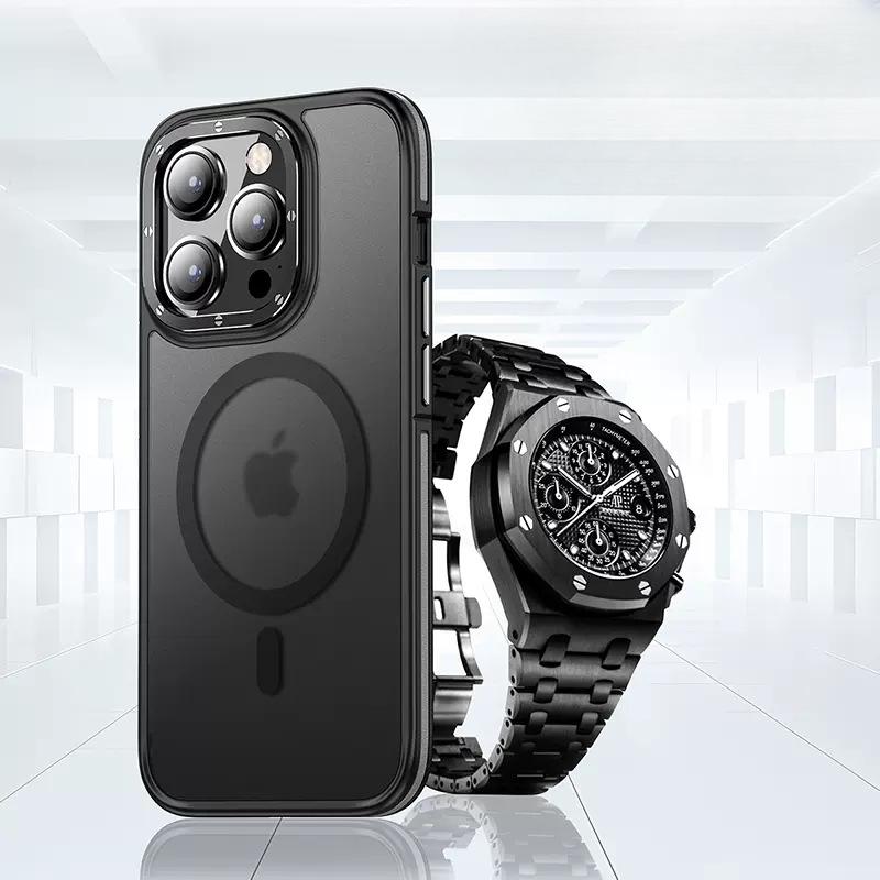 Apple 15 Sets Of Beer Magnetic All-Inclusive Mobile Phone Case Magsafe Case Iphone15Promax Anti-Drop Protective Case 16