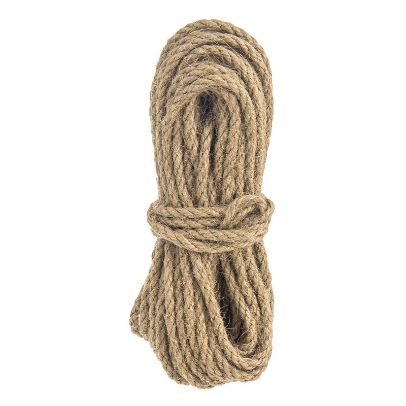 4mm/6mm Natural Sisal Rope Cat Scratcher Rope Tree Scratching DIY Cat Toys Scratching Post Cat Paw Claw Furniture Protector