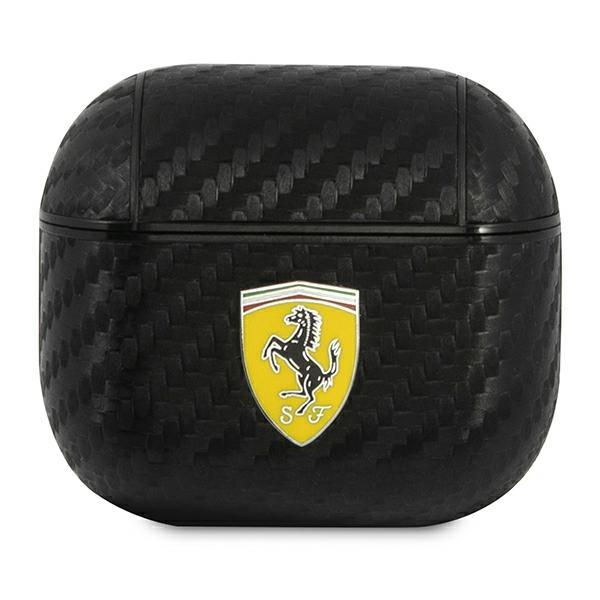 Ferrari Fesa3Cabk Airpods 3 Dekselczarny/Svart On Track Pu Karbon