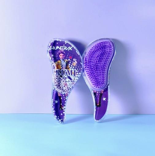 

Kpop Demon Hunter Girl Group Cartoon S-shaped Comb Cute Teenage Girl Massage Air Cushion Comb