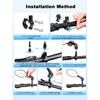 Elecpow Bike Rear View Mirror 360° Free Adjustment Rotatable Handlebar Viewmirror High Definition Large Mirror Bike Accessories