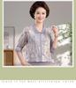 Elegant Spring Long-Sleeve Lapel T-Shirt for Stylish Middle-Aged Women