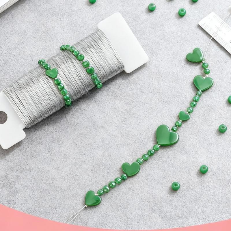 6 Rolls Craft Iron Wire 0.35mmX50m Each Aluminum Alloy Stainless Steel Wire For Art Craft Model Making Home Decoration