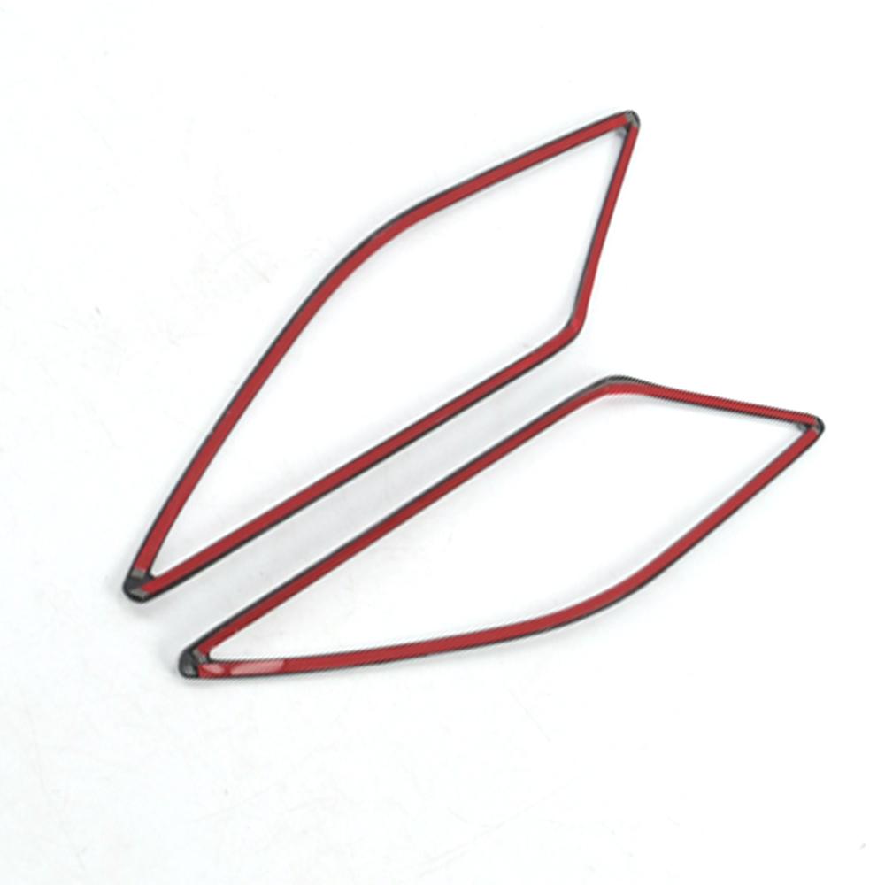 For Volkswagen GOLF 7 MK7 2013- Chrome  Matte A Pillar Stereo Speaker Decoration Sticker Covers Chromium Styling