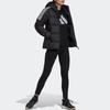 Adidas Essential Mid Down Hoodie - International Edition Women Outerwear Black GT9175