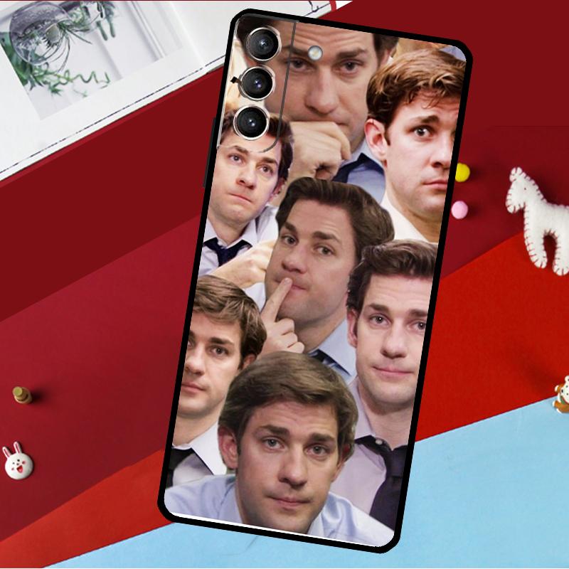 Dwight the Office Jim Makes Funda For Samsung Galaxy S26 S25 S23 S22 S20 S24 Ultra S9 S10 Plus S21 FE S25 FE Phone Case