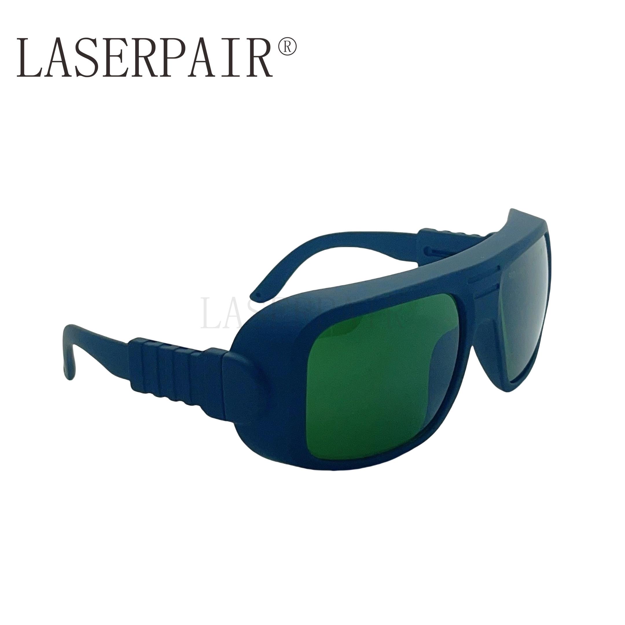High Protection 1070NM 1080NM Laser Safety Glasses Eye Protection for High Power 3000W Fiber Laser (Green,safety glasses) зелёный