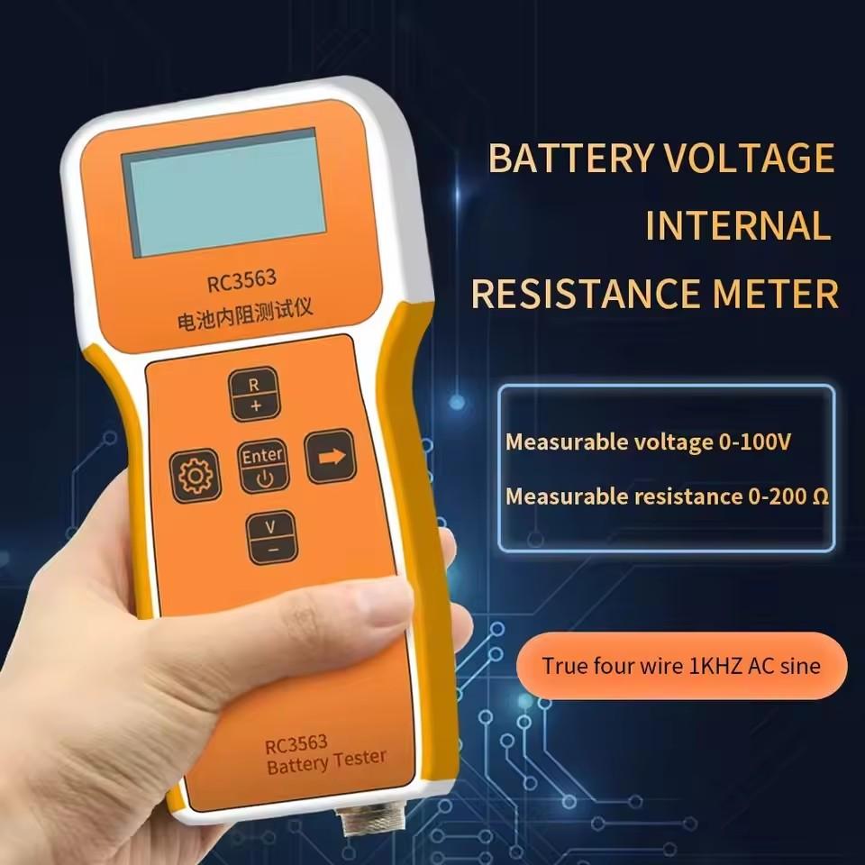 Battery Voltage Internal18650 Battery Tester Ohmmeter Resistance Tester High-precision Trithium Lithium Iron RC3563 Phosphate