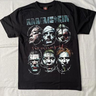 Rammstein Band T-Shirt Brand New Size M Industrial Metal German Rock Japan